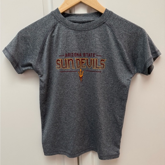 NCAA Other - Arizona State University Sun Devils Gray Kids Tee Shirt